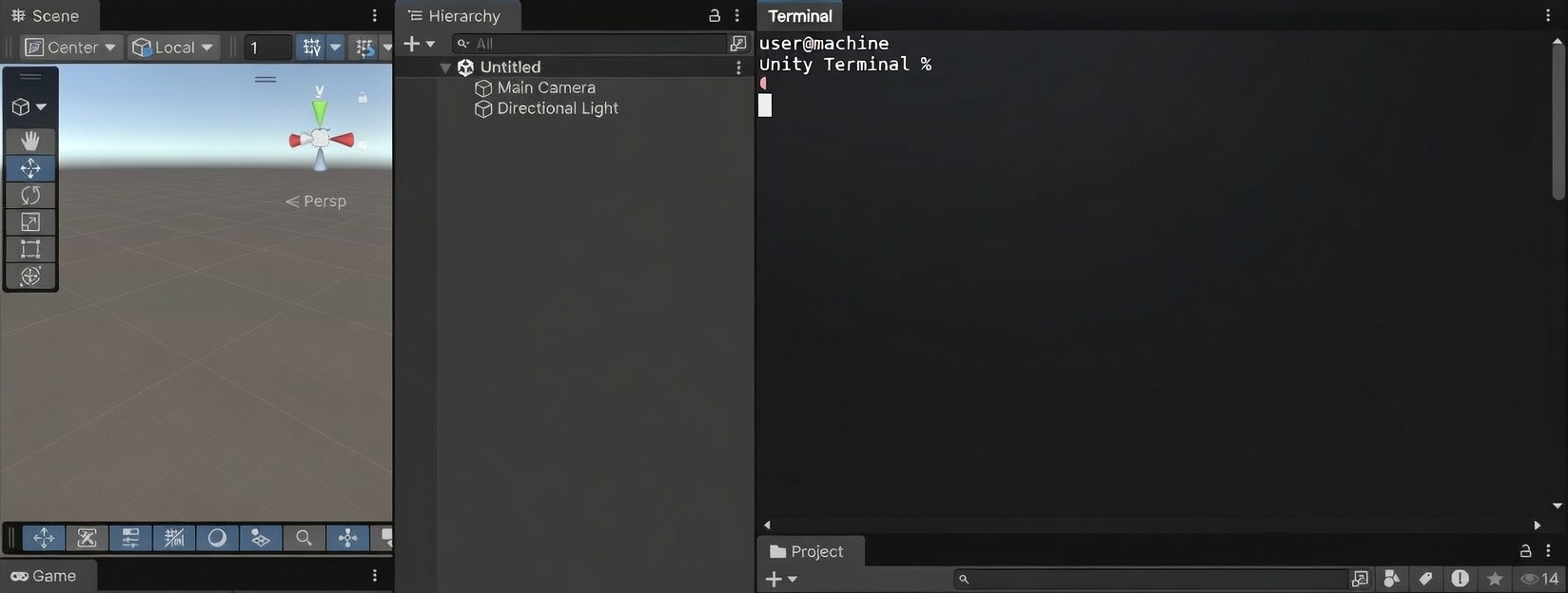 Unity Terminal Interface U3tm
